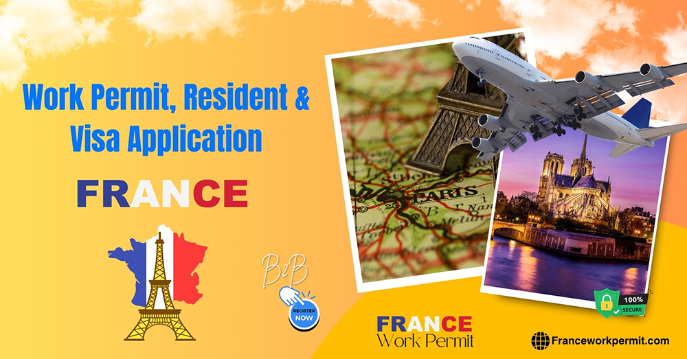 France Work Permit Visa & Business Resident Visa Requirements for Bahamians