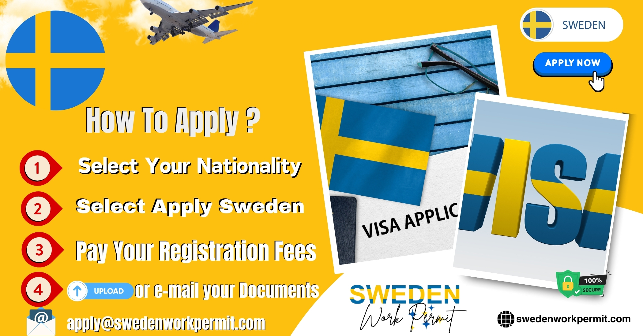 A Comprehensive Guide to Sweden Work Permit and Business Resident Visa Requirements for Citizens of Chad